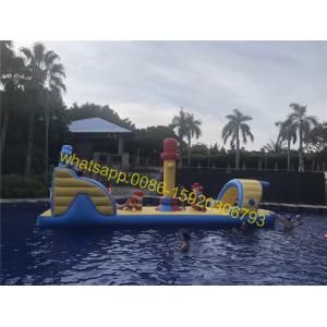 Buy cheap pirate pool obstacle course kids water obstacle from wholesalers
