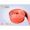 Buy cheap Fire Retardant Silicone Coated Fiberglass Sleeving 100% E - Glass Yarn from wholesalers