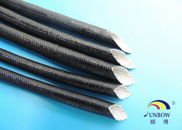 0.5-45mm White Saturated Insulation Acrylic Fiberglass Sleeving for Special Lamps 2500V