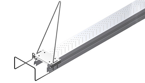 Agricultural Substrate Planting Gutter Steel Large Scale Hydroponic Planting System