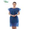 Buy cheap CE Standard hospital use disposable non-woven patient gown without sleeves from wholesalers