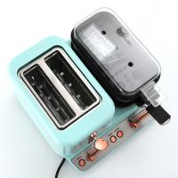 Buy cheap 60Hz 6 Eggs 2 Slot Multifunction Breakfast Machine 3 In 1 product