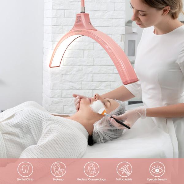 Daylight 3200k 6500k Led Half Moon Light Ac Power Selfie Makeup Beauty Lamps For