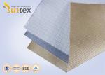 33 OZ Blue Calcium High Temperature Fiberglass Cloth For Fire Door And Smoke