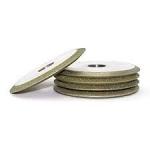 Steel Core Industrial Electroplated Diamond Grinding Wheels 1EE1 For Hard