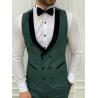 Buy cheap Bergamo Green Mens Peak Lapel Tuxedo from wholesalers