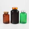 Buy cheap Highly Customized Luxury Black Frost Pill Bottle Capsule Bottle Green Plastic Vitamin Medicine Bottle Personal Care Packaging With Screw Cap from wholesalers