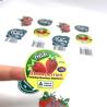 Buy cheap Custom Die Cut Vinyl Stickers For Printing Fruit Packaging Self Adhesive from wholesalers