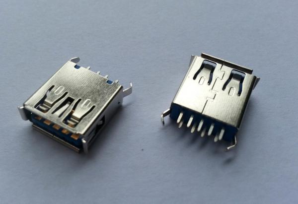 Buy cheap L 13.7mm Usb 3.0 A Type Connector Female Vertical 180° Dip Type from wholesalers