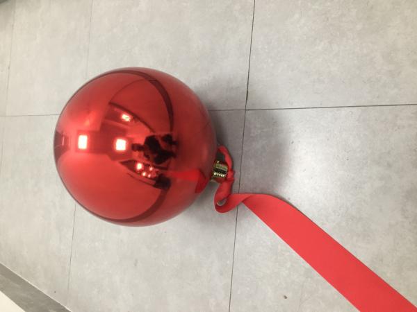 Buy cheap Custom 6 - 12 Inch Visual Merchandising Displays PVC Christmas Ornament Ball from wholesalers