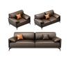 Buy cheap Contemporary Leather Office Conference Room Sectional Sofa Set 1 1 2 with Tea Table OEM from wholesalers