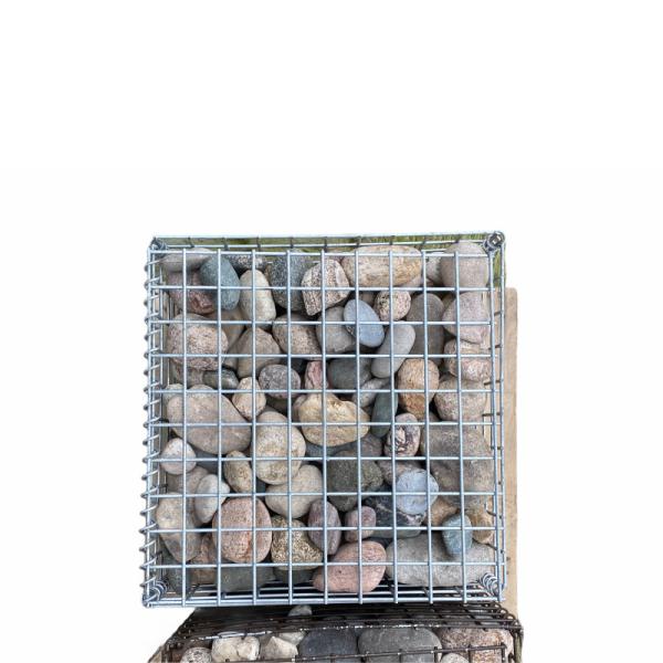 Buy cheap Decoration Hot Dipped Galvanized 6mm 4mm Gabion Baskets from wholesalers