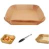 Buy cheap Food Grade Disposable Square Parchment Air Fryer Paper Liners Nonstick from wholesalers