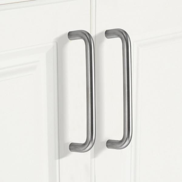 Buy cheap Aluminum Alloy Lever Handle for Stainless Steel Solid Exterior Interior Luxury Hardware Tube Cabinet Furniture Modern Bedroom from wholesalers