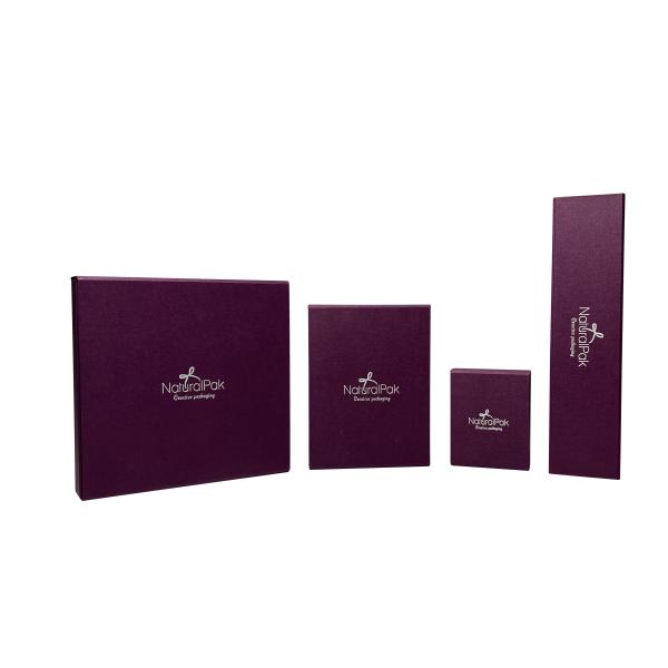 Buy cheap White Sleeve Purple Paper Magnet Packaging Box Square Watch Gift Box For Him from wholesalers