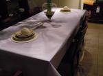 Restaurant Rectangular Airlaid Tablecloth Dining Decorations