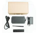 Black Metal Media Player Box 4K 60FPS EDP LVDS HD Ethernet Android Linux