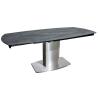 Buy cheap Stainless Extension Dining Table With HPL Laminate Powder Coating from wholesalers