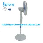Household Standing Adjustable Floor Fan With Remote Pedestal