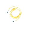 Buy cheap ROSH Yellow Spring FTTH FC/LC/SC/ST Fiber Optic Patch Cord Fiber Optic Jumper Cable from wholesalers