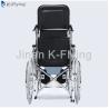 Buy cheap Chrome Steel Adults Folding Manual Wheelchair Double Brakes System from wholesalers