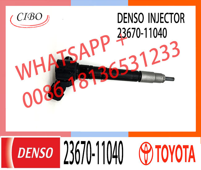 Common Rail Fuel Injector 23670-11040 for densos toyota 2GD Hilux 23670-19065