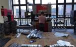 Laser Cutting Sheet Metal Frame 0.01mm Tolerence Blanking Link