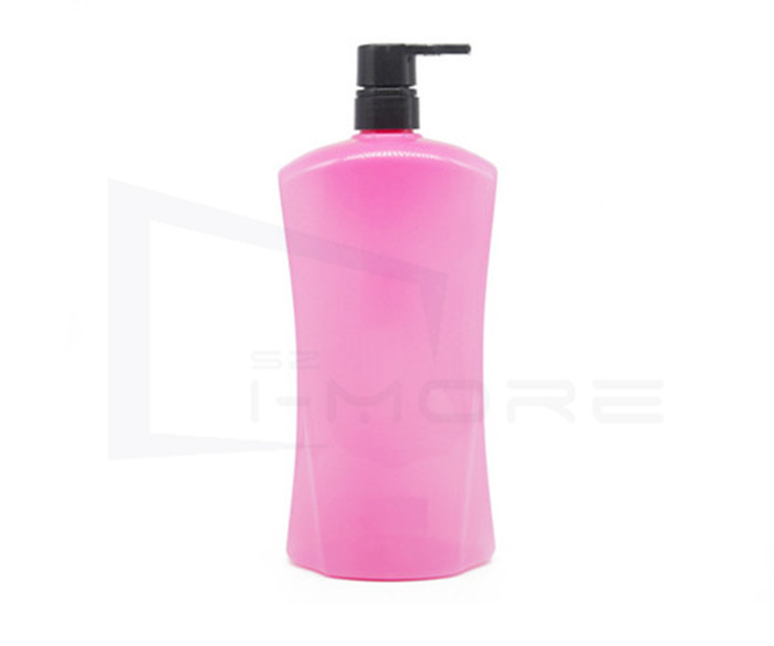 Logo Silk Printing OEM 750ml Empty Plastic Shampoo Bottles made in China