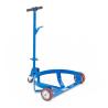 Buy cheap Blue 500KGS Low Profile Drum Trolley Material Handling Equipment Fabrication from wholesalers