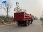 371HP 18m3 Cargo Box Used SINOTRUK Tipper Truck For South Sudan