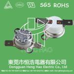 Buy cheap Custom KSD301 Bimetal Thermostat , AC 125V 250V Rated Thermal Disk Switch from wholesalers