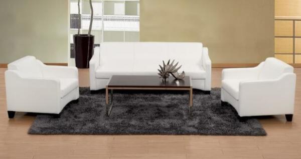 Buy cheap Modern PU leather China reception office lounge sofa from wholesalers