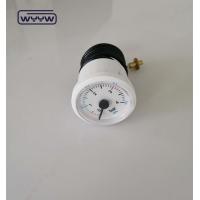 Buy cheap 40mm 0-4bar Wall Hung Boiler Pressure Gauge Black Steel Material product