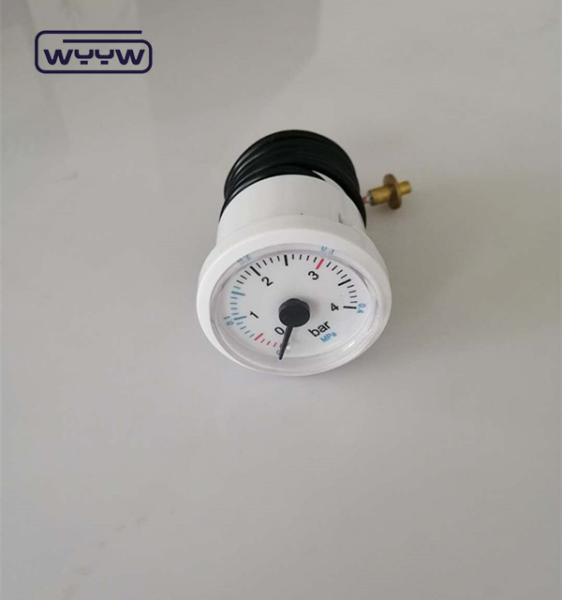 Buy cheap Plastic Capillary Pressure Gauge 4 Bar Wall Hung Steam Boiler Pressure Gauge from wholesalers