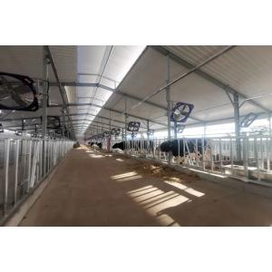 Buy cheap Light Prefab Steel Livestock Barns , Custom Steel Shed Construction from wholesalers