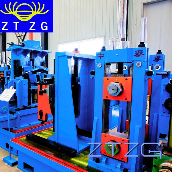 Buy cheap HF Welding 380-480V Round Pipe Roll Forming Machine Cold Rolled Steel Mill from wholesalers