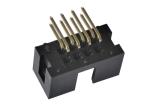 2x4P Box Header Connector PA6T UL94V-0 90 Degree Bend Pin Connector