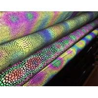 Buy cheap Bright Silver Reflective Heat Transfer Film Reflective Iron On Vinyl For Shirts product
