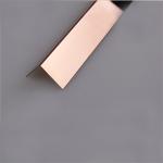 polished stainless steel angle trim brushed L shaped metal trim