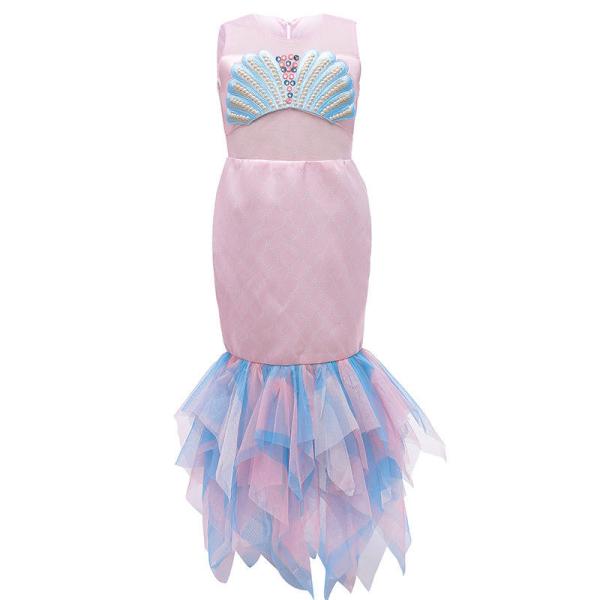 Buy cheap Mermaid Princess Dress Girls Cosplay Costumes Summer Children'S Clothing from wholesalers