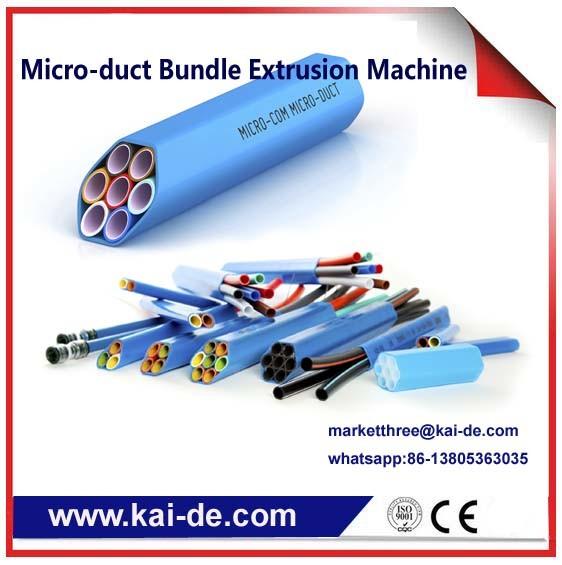 Buy cheap 2ways 7 ways 12/10mm PE micro duct production line Air blowing Telecommunication Cable from wholesalers