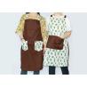 Buy cheap Full Version Floral Fabric Couple 65 X 85cm Kitchen Cooking Apron from wholesalers