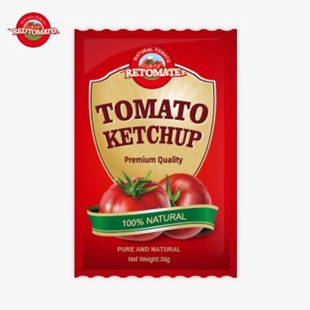 Buy cheap Flavor Meets ISO HACCP BRC And FDA Standards 36g OEM Tomato Ketchup Sachet from wholesalers