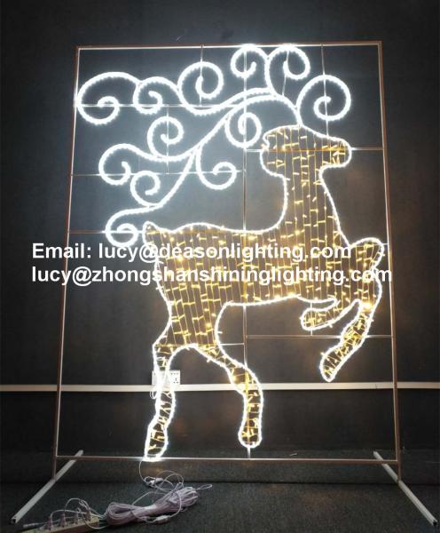 Buy cheap outdoor lighted christmas reindeer from wholesalers