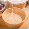 Buy cheap High Quality Food Container Kraft Bowl Brown 500ml Takeaway Kraft Paper Bowl Disposable Kraft Paper Salad Bowl from wholesalers