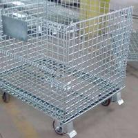 Buy cheap 1000kg Warehouse Storage SGS Heavy Duty Cage Wire For Industry product
