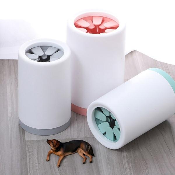 Buy cheap 360 Degree Dog Paw Cleaner Cup White Silicone Mudbuster For Dogs from wholesalers