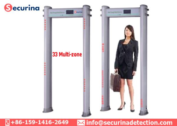 Buy cheap Elliptic Column Door Frame Security Check Equipment , Walk Through Metal Detector from wholesalers