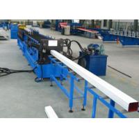 Buy cheap 0.5 - 0.8mm Color Steel Square Tube Making Machine Rainwater Pipes Support product