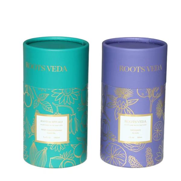Buy cheap cylinder Glass paper Jar Box Paper Tube Candle Packaging For Customized Logo Design from wholesalers